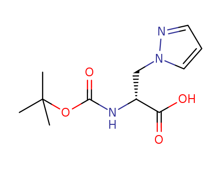 (R)-2-BOC-AMINO-3-PYRAZOL-1-YL-PROPANOIC ACIDCAS