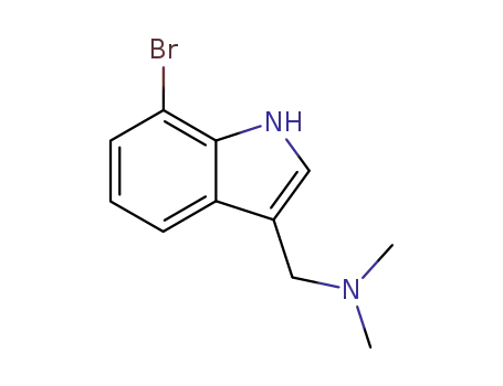 1-(7-bromo-1H-indol-3-yl)-N,N-dimethylmethanamine