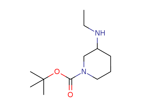 1-Piperidinecarboxylicacid, 3-(ethylamino)-, 1,1-dimethylethyl ester
