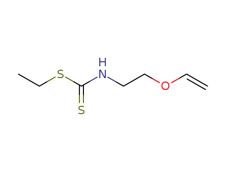 Molecular Structure of 126560-43-8 (ethyl [2-(ethenyloxy)ethyl]dithiocarbamate)