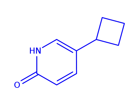 Molecular Structure of 1159818-55-9 (5-cyclobutylpyridin-2(1H)-one)