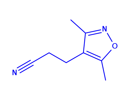 4-Isoxazolepropanenitrile,3,5-dimethyl-(9CI)