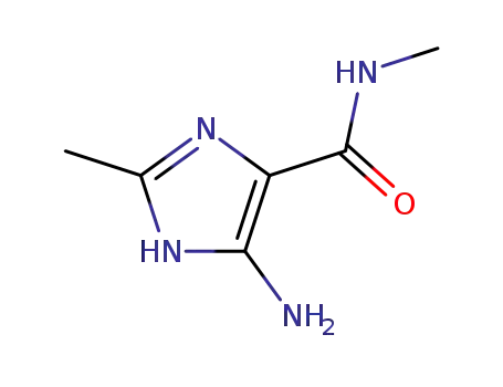 이미 다졸 -4 (또는 5)-카르 복사 미드, 5 (또는 4)-아미노 -N, 2- 디메틸-(6CI)
