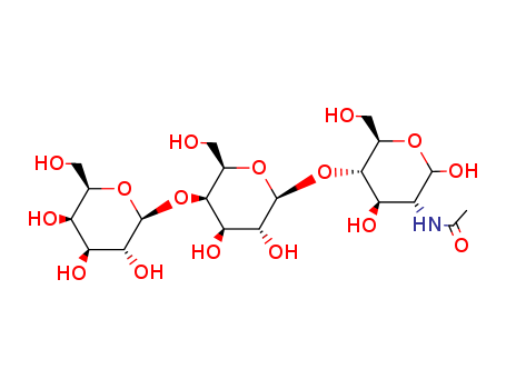 2-ACETAMIDO-2-DEOXY-4-O-([4-O-BETA-D-GALACTOPYRANOSYL]-BETA-D-GALACTOPYRANOSYL)-D-GLUCOPYRANOSE
