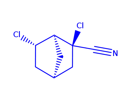 Molecular Structure of 115119-74-9 (Bicyclo[2.2.1]heptane-2-carbonitrile, 2,6-dichloro-, (2-endo,6-exo)- (9CI))