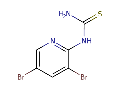 1-(3,5-Dibromopyridin-2-yl)thiourea
