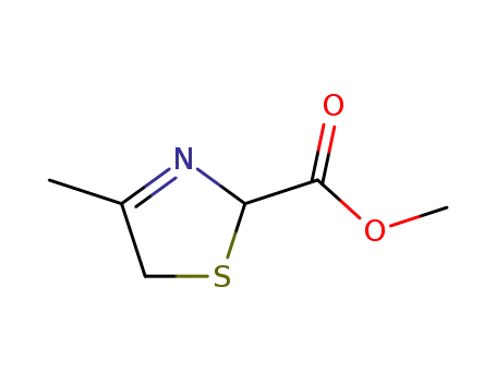 Molecular Structure of 116233-69-3 (2-Thiazolecarboxylicacid,2,5-dihydro-4-methyl-,methylester(9CI))