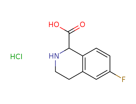 6-FLUORO-1,2,3,4-TETRAHYDRO-ISOQUINOLINE-1-CARBOXYLIC ACID HYDROCHLORIDE