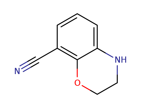 2H-1,4-Benzoxazine-8-carbonitrile,3,4-dihydro- cas  115661-89-7