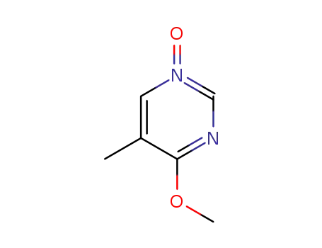 Pyrimidine, 4-methoxy-5-methyl-, 1-oxide (9CI)