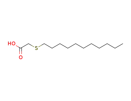 Molecular Structure of 116296-31-2 ((UNDECYLTHIO)-ACETIC ACID)