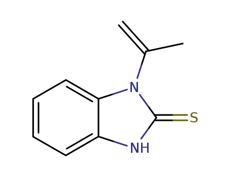 2H-BENZO[D]IMIDAZOLE-2-THIONE,1,3-DIHYDRO-1-(1-METHYLVINYL)-
