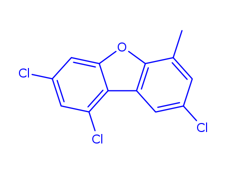 Dibenzofuran,1,3,8-trichloro-6-methyl-