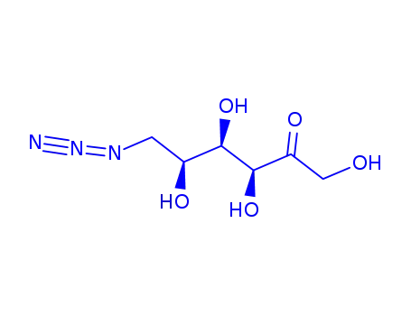 Molecular Structure of 120524-87-0 (L-Sorbose, 6-azido-6-deoxy-)