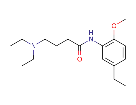 Butanamide, 4-(diethylamino)-N-(5-ethyl-2-methoxyphenyl)-