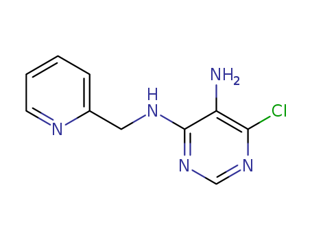 6-chloro-N4-(pyridin-2-ylmethyl)pyrimidine-4,5-diamine