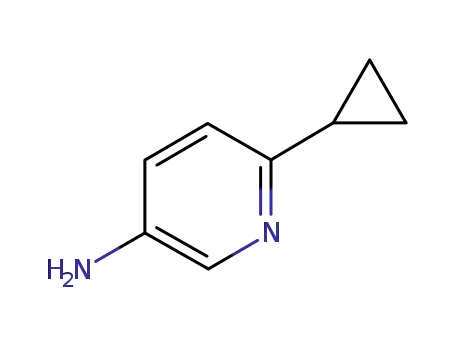 Molecular Structure of 1159821-66-5 (6-cyclopropylpyridin-3-aMine)