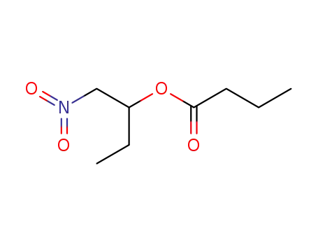 butanoic acid, 1-(nitromethyl)propyl ester