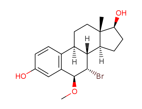 (6S,7S,8R,9S,13S,14S,17S)-7-bromo-6-methoxy-13-methyl-6,7,8,9,11,12,14,15,16,17-decahydrocyclopenta[a]phenanthrene-3,17-diol