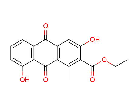 7-desmethyloxanthroquinone ethyl ester