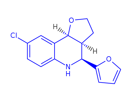 8-chloro-4-(furan-2-yl)-2,3,3a,4,5,9b-hexahydrofuro[3,2-c]quinoline