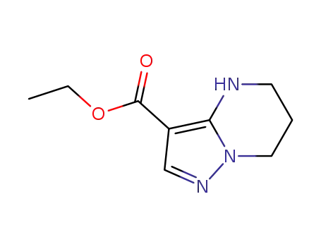Molecular Structure of 115931-38-9 (ethyl 4,5,6,7-tetrahydropyrazolo[1,5-a]pyrimidine-3-carboxylate)