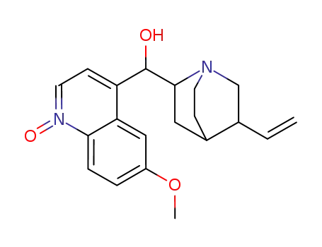 Molecular Structure of 115730-97-7 (Quinidine 1Oxide)