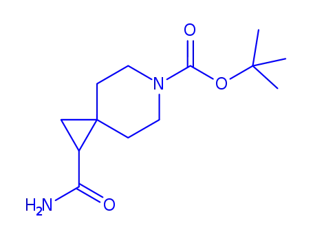 tert-butyl 1-carbamoyl-6-azaspiro[2.5]octane-6-carboxylate
