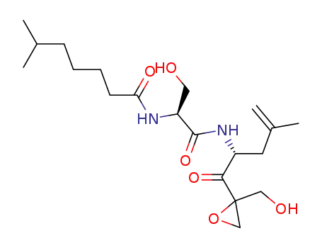 Molecular Structure of 126509-46-4 (eponemycin)