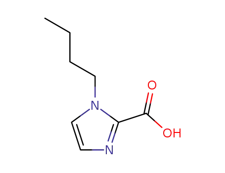 Molecular Structure of 1260839-08-4 (1-BUTYL-1H-IMIDAZOLE-2-CARBOXYLIC ACID)