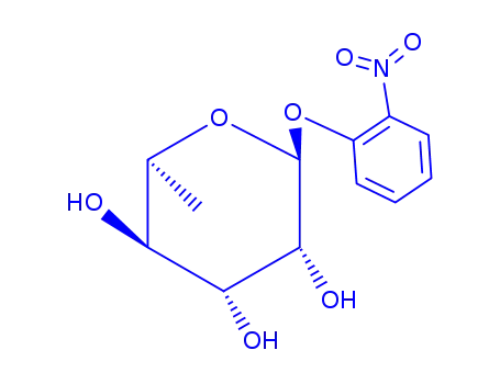 Orthonitrophenyl-beta-D-fucopyranoside