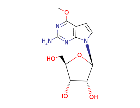 (2R,3R,4S,5R)-2-(2-Amino-4-methoxy-7H-pyrrolo[2,3-d]pyrimidin-7-yl)-5-(hydroxymethyl)tetrahydrofuran-3,4-diol