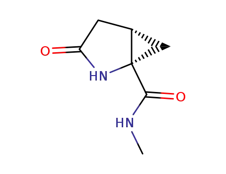 2,3-methanopyroglutamic acid N-methyl amide