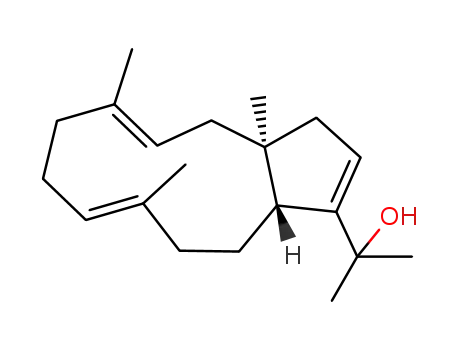 2-[(3aS,5Z,9Z,12aR)-3a,6,10-trimethyl-4,7,8,11,12,12a-hexahydro-3H-cyclopenta[11]annulen-1-yl]propan-2-ol