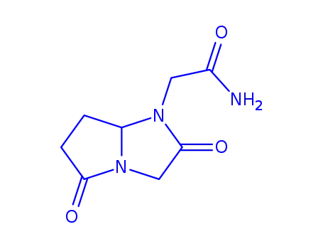 2,5-Dioxohexahydro-1H-pyrrolo(1,2-a)imidazole-1-acetamide