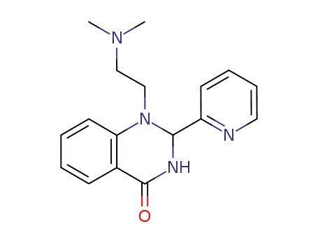 Molecular Structure of 1159-89-3 (1-[2-(Dimethylamino)ethyl]-2,3-dihydro-2-(2-pyridinyl)quinazolin-4(1H)-one)