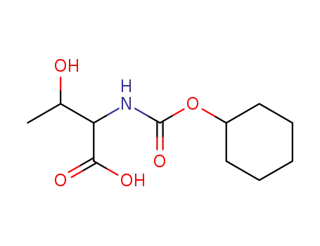 Molecular Structure of 3309-49-7 (Cyclohexyloxycarbonyl-DL-threonin)