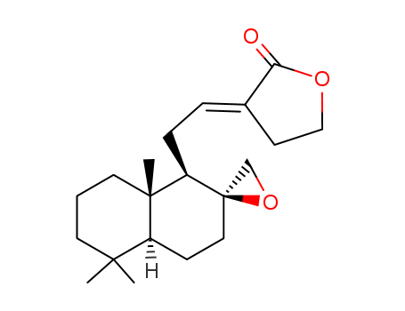 2(3H)-Furanone,dihydro-3-[2-[(1R,2S,4aS,8aS)-octahydro-5,5,8a-trimethylspiro[naphthalene-2(1H),2'-oxiran]-1-yl]ethylidene]-,(3E)-