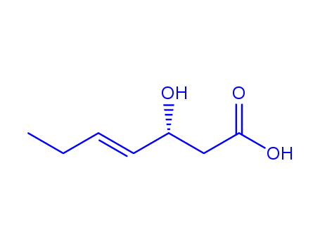 trans-3-Hydroxyhept-4-enoic acid