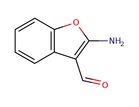 3-Benzofurancarboxaldehyde,  2-amino-