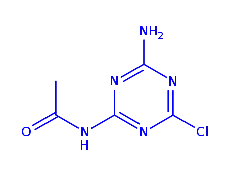 2-클로로-4-아세타Mido-6-aMino-s-트리아진