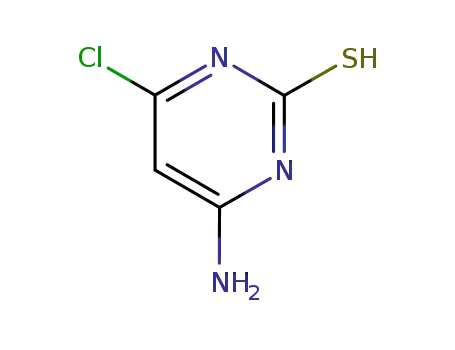 Molecular Structure of 116230-29-6 (4-AMINO-6-CHLOROPYRIMIDINE-2-THIOL)