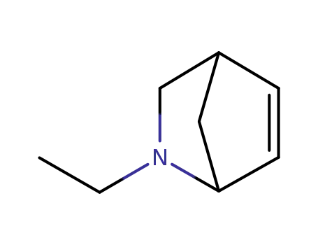 Molecular Structure of 116230-11-6 (2-Azabicyclo[2.2.1]hept-5-ene,2-ethyl-(9CI))