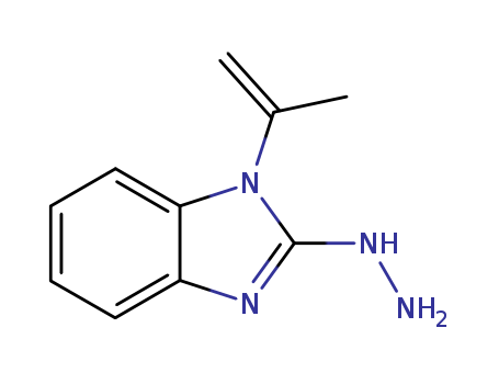 1H-Benzimidazole,2-hydrazinyl-1-(1-methylethenyl)-