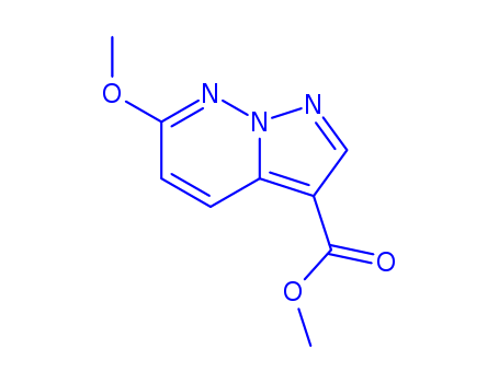6-Methoxy-pyrazolo[1,5-b]pyridazine-3-carboxylic acid methyl ester