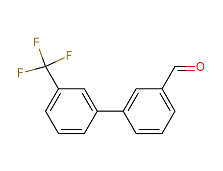 Molecular Structure of 126091-24-5 (3'-TRIFLUOROMETHYLBIPHENYL-3-CARBALDEHYDE)