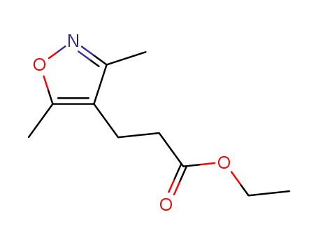 3-(3,5-디메틸-이속사졸-4-YL)-프로피온산 에틸 에스테르