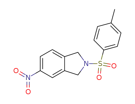 Molecular Structure of 1159-13-3 (2-[(4-methylphenyl)sulfonyl]-5-nitro-2,3-dihydro-1H-isoindole)