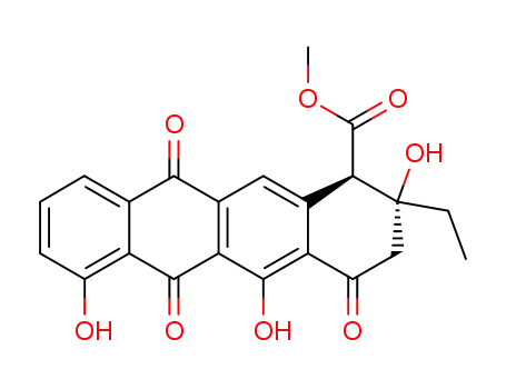 Molecular Structure of 116235-59-7 (aklaviketone)