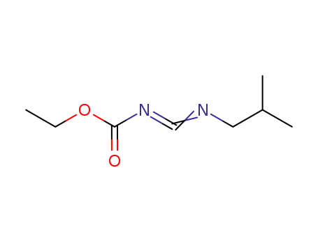 카르밤산, [(2-메틸프로필)카르본이미도일]-, 에틸 에스테르(9CI)